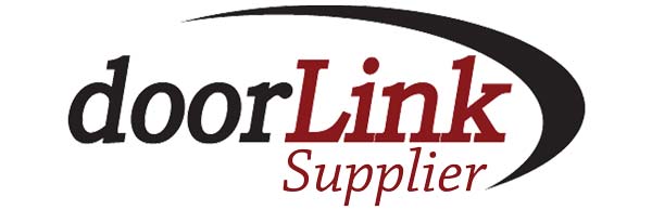 DoorLink Supplier logo with swoosh design